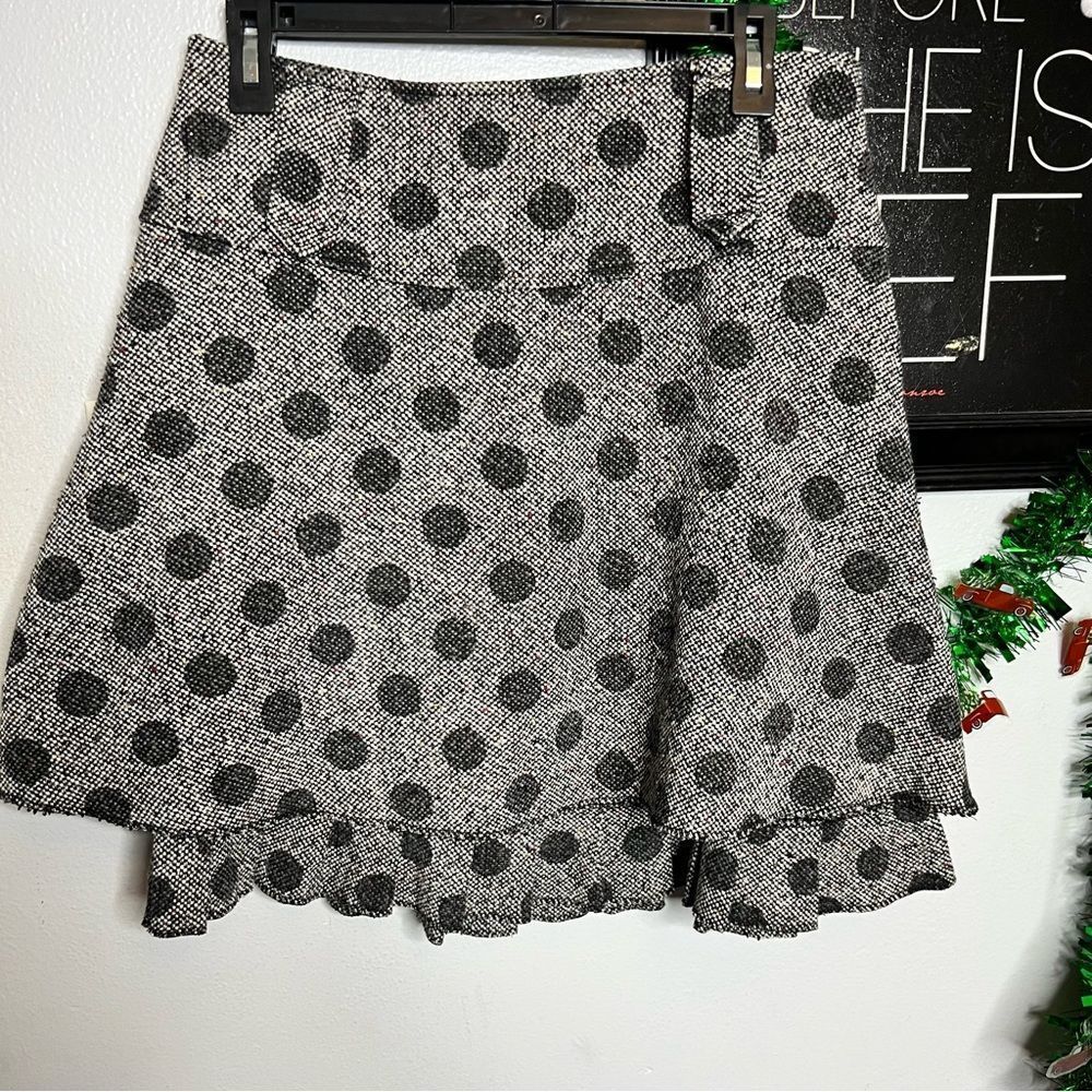 MANDEE WOOL BLEND SKIRT M - Picture 4 of 6